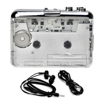 1Установить кассету USB-кассетного радиоплеера на MP3 / CD Type-C Walkman Audio Music Player Пластик