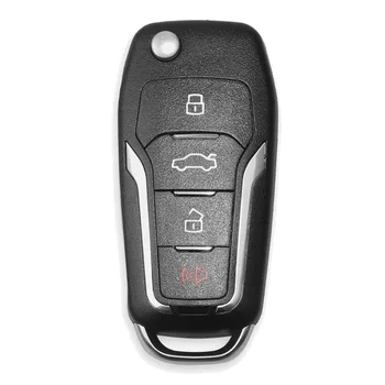 для Xhorse XNFO01EN универсальный беспроводной дистанционный брелок с 4 кнопками для Ford Тип для ключа VVDI