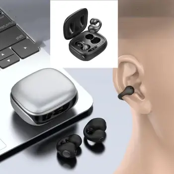 Наушники с костной проводимостью Bluetooth 5.3 Ушной зажим на ушной серьге Беспроводные наушники Спортивные гарнитуры для Infinix Smart 5 Poco X3 G