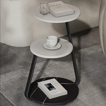 Стол для прихожей Элегантный скандинавский круглый дизайн Роскошные журнальные столики Гостиная Orta Sehpa Мебель для комнаты MQ50CJ