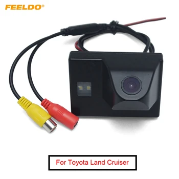 FEELDO 1 Set Автомобильная ПЗС-камера заднего вида заднего вида со светодиодной подсветкой для Toyota Land Cruiser / Lexus LX570 #AM4802