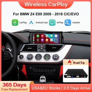 Wireless CarPlay Android Auto для BMW Z4 E89 2009-2018, с Mirror Link AirPlay Задняя камера USB YouTube Car Play Функция