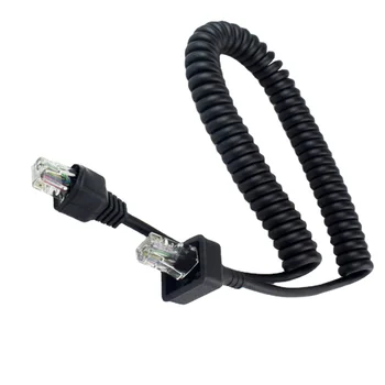 Запасной 8-контактный динамик PTT Микрофонный микрофонный кабель для Kenwood TM281 / TM481 / TM271 / TM471A / TK-863G TK-868 TK-868G 768G TK-760 Радио