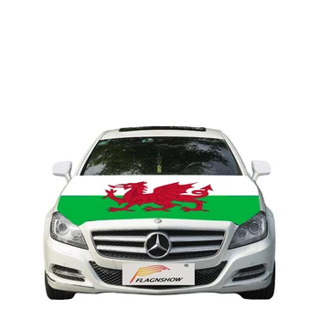 Быстрая доставка Национальный Уэльс Валлийский флаг Автомобильный чехол для украшения