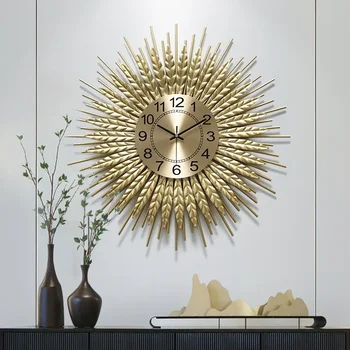 Скандинавские творческие часы мода настенные часы для гостиной спальня домашние настенные часы современные минималистичные индивидуальные атмосферные часы