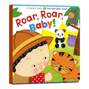 Roar Roar Baby,Детские книги для малышей в возрасте 1 2 3 лет, английская книжка с картинками 9781481417884