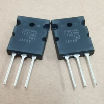 5 шт./лот TTA1943 TTC5200 НОВЫЙ оригинальный оригинальный транзисторный усилитель TO-3PL