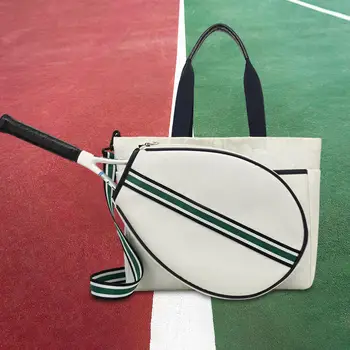 Теннисная сумка Водонепроницаемая профессиональная ракетка для фитнеса Спортивная сумка для женщин и мужчин Сумка для переноски ракеток Большая сумка для теннисной ракетки