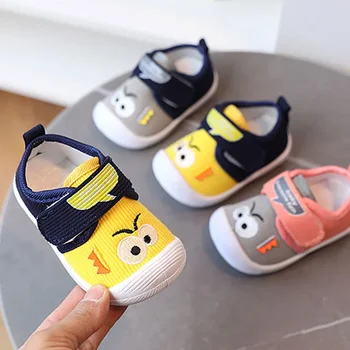 Новая обувь для новорожденных Детская функциональная обувь на мягкой подошве будет звенеть Малыши 0-3 лет называются обувью