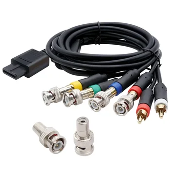 Кабель RGB/RGBS для видеоконсолей N64 SFC SNES NGC Композитный кабель с высокой стабильностью