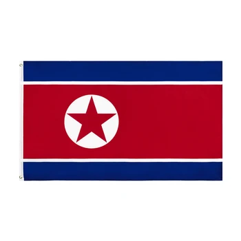 FLAGJM 90x150cm PRK KP NK Флаг Северной Кореи для украшения