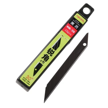  10 шт. 30 ° Snap Off Замена для бритвы 9 мм Универсальный нож для бритья T