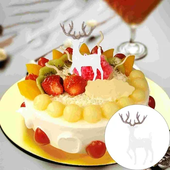 2 шт. Фестивальный топпер для торта Декор торта на день рождения Топпер для кексов Пластиковый декор торта