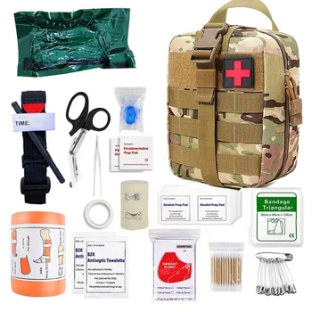 Тактическая аптечка SOS Сумка для экстренного выживания Снаряжение для выживания на открытом воздухе Кемпинг Тактическое снаряжение Многофункциональный набор инструментов