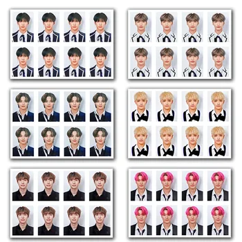 1шт Kpop ATEEZ 2nd ATINY FANKIT ID карты Фотокарты