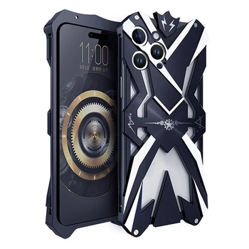 Чехол для Apple iPhone 14 Pro Max 14 plus, алюминиевый корпус, ударопрочный, пылезащитный, металлический, защита