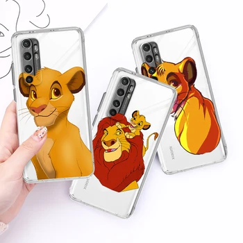 Disney Крутой чехол для телефона Король Лев для Xiaomi Mi 13 12T 12S 12X 12 11 11T 11i 10T 10 9 Pro Lite Ultra 5G Прозрачная крышка
