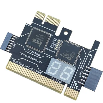 TL631 Pro Многофункциональный настольный ноутбук LPC-DEBUG Почтовая карта PCI PCI-E Mini PCI-E Диагностический анализатор материнской платы Тестер,A