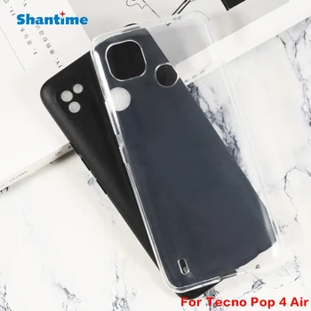 Для Tecno Pop 4 Air Gel Pudding Силиконовая задняя оболочка для телефона Tecno Pop 4 Air Soft TPU Чехол