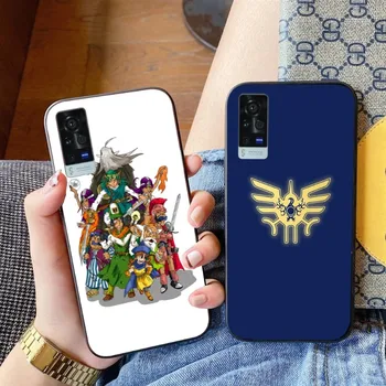 Чехол для телефона Dragon Quest для VIVO Y95 Y93 Y31 Y20 V19 V17 V15 Pro X60 NEX Мягкий черный чехол для телефона