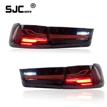 SJC Авто Задний фонарь для BMW 3 серии G20 M3 G80 CSL Лазерный стиль Светодиодный задний фонарь