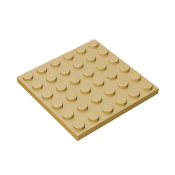 10 шт. Совместимые детали MOC Brick Parts 3958 Пластина 6 x 6 Строительный блок Частица DIY Assmble Kid Puzzle Brain Toy Подарок на день рождения