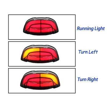 LED Задний фонарь Задний фонарь Тормозные указатели поворота для HONDA CB650R CBR650R CB300R CBR 650R CB 300R CB150R Дым
