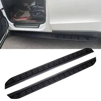 2pcs Фиксированная дверь Боковая подножка Подножка Подножка Педаль Nerf Bar подходит для Toyota RAV4 RAV-4 XA50 2019-2023