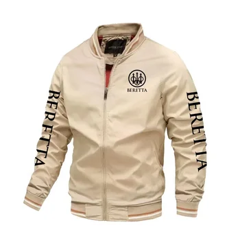 2023 Удобная мужская куртка высокого класса Принт логотипа Beretta Спорт для отдыха Куртка для активного отдыха классическая тенденция Куртка для тактической стрельбы