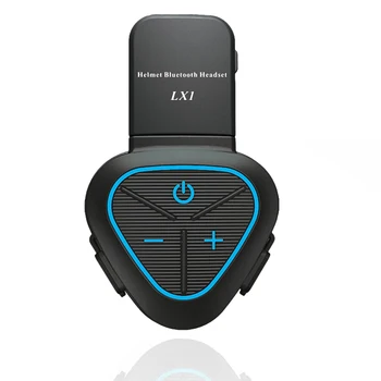 LX1 Мотоциклетный шлем Bluetooth-гарнитура Портативная интеллектуальная гарнитура с шумоподавлением на вынос Синий