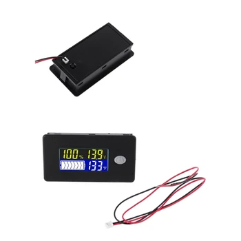  Монитор батареи 10-100 В Цифровой тестер емкости батареи Процентный уровень