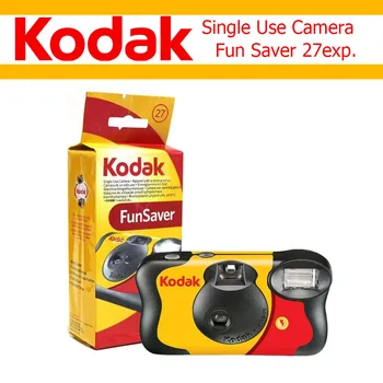 Kodak Fun Saver Одноразовая пленочная камера 27 39 листов Экспозиция Фотографии (дневной свет / HD Power Flash / водонепроницаемый)Камера